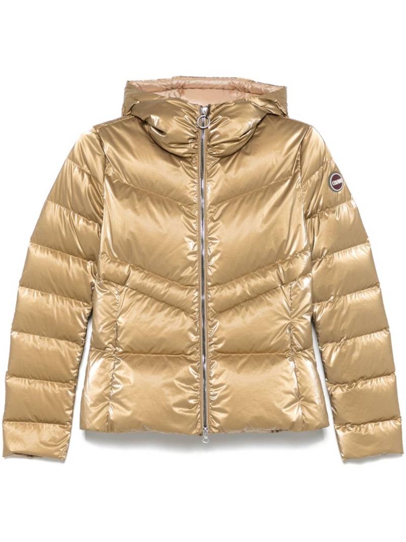 Colmar metallic-effect down jacket - Gold von Colmar