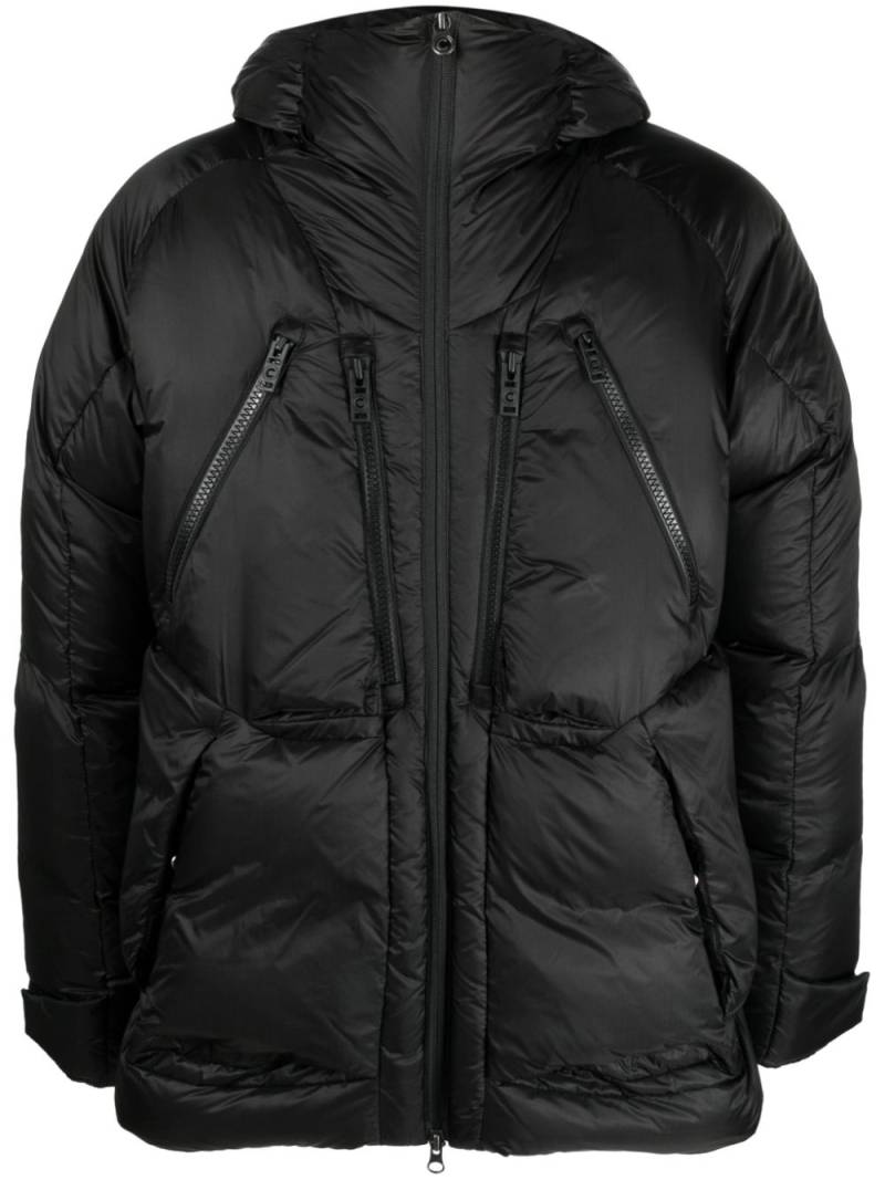 Colmar zip-up hooded down coat - Black von Colmar