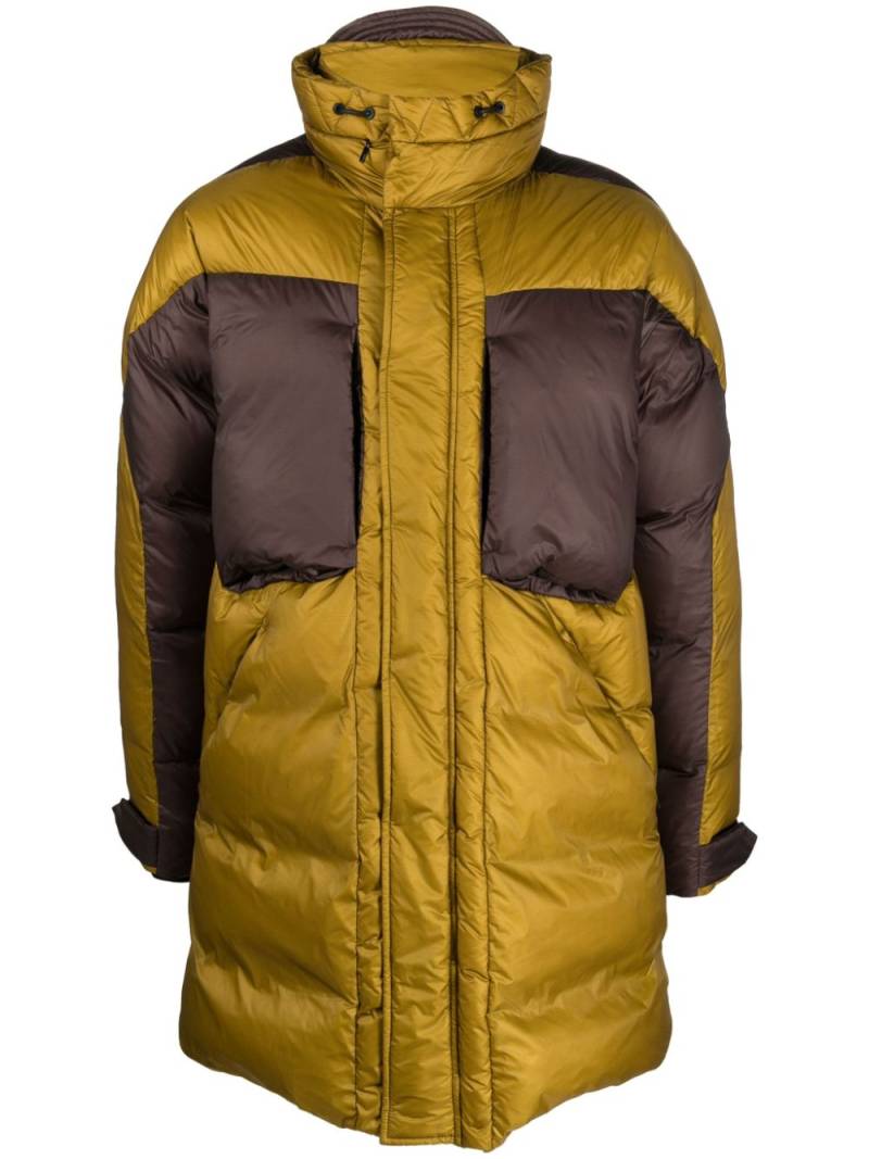 Colmar zip-up panelled down jacket - Brown von Colmar