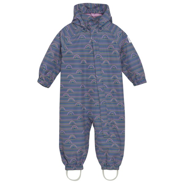 Color Kids - Baby Shell Suit AOP - Overall Gr 104 blau/grau von Color Kids