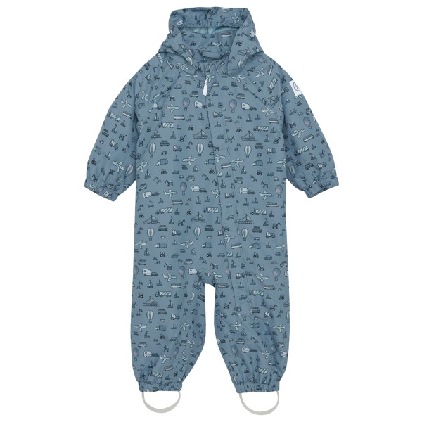 Color Kids - Baby Shell Suit AOP - Overall Gr 74 blau von Color Kids