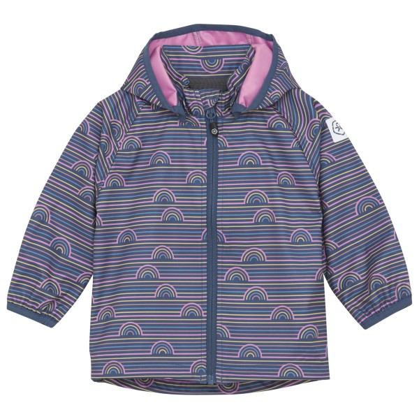 Color Kids - Baby Softshell Jacket AOP - Softshelljacke Gr 86 grau/blau Color Kids - Baby Softshell Jacket AOP - Softshelljacke Gr 86 grau/blau von Color Kids