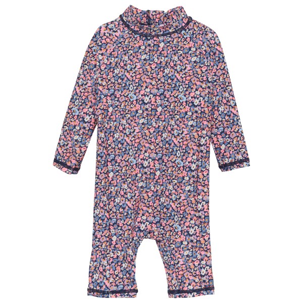 Color Kids - Baby Suit L/S AOP - Lycra Gr 80 rosa von Color Kids