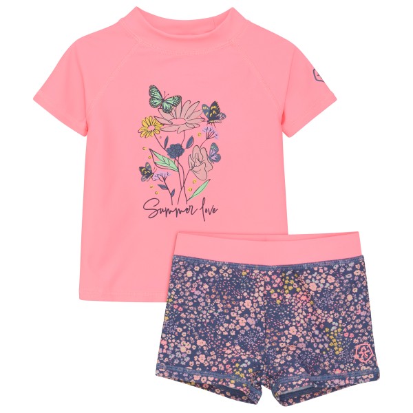 Color Kids - Baby T-Shirt Set S/S - Lycra Gr 92 rosa von Color Kids