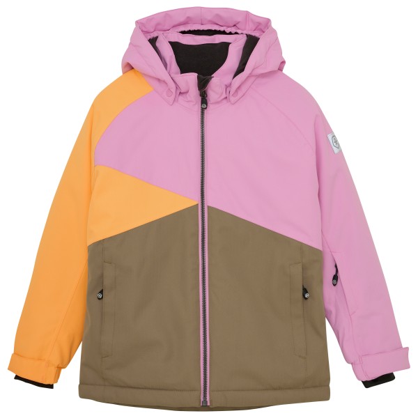 Color Kids - Girl's Ski Jacket Colorblock - Skijacke Gr 128 rosa von Color Kids