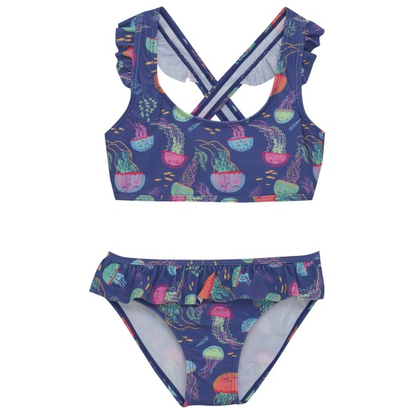 Color Kids - Kid's Bikini with Short Skirt AOP - Bikini Gr 152 blau Color Kids - Kid's Bikini with Short Skirt AOP - Bikini Gr 152 blau von Color Kids
