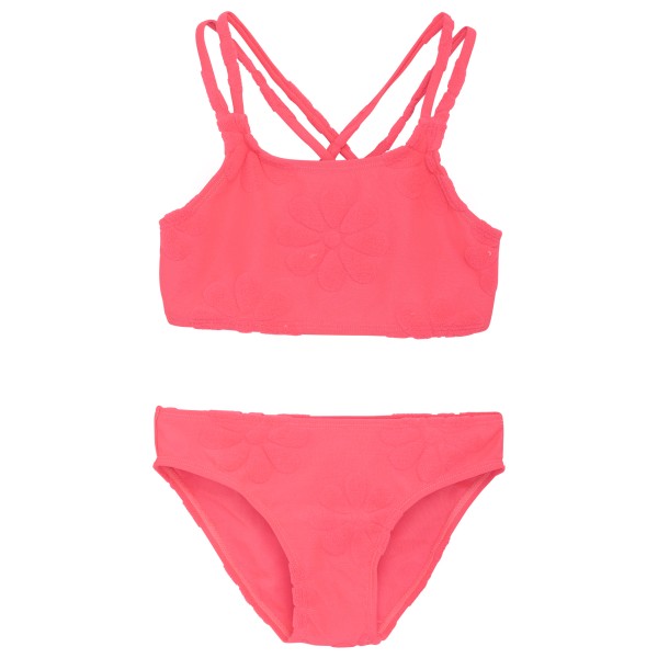 Color Kids - Kid's Bikini with Structure - Bikini Gr 134 rosa von Color Kids