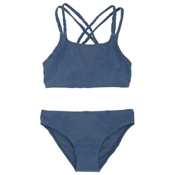 Color Kids - Kid's Bikini with Structure - Bikini Gr 164 blau von Color Kids