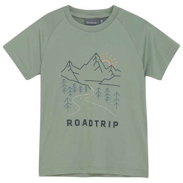 Color Kids - Kid's Boys T-Shirt with Print S/S - Funktionsshirt Gr 152 grün Color Kids - Kid's Boys T-Shirt with Print S/S - Funktionsshirt Gr 152 grün von Color Kids
