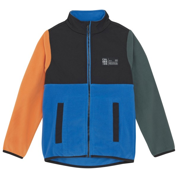 Color Kids - Kid's Fleece Jacket - Fleecejacke Gr 104 blau von Color Kids