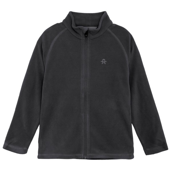 Color Kids - Kid's Fleece Jacket Full Zip - Fleecejacke Gr 128 schwarz von Color Kids