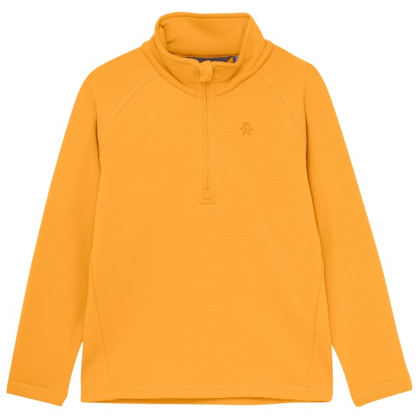 Color Kids - Kid's Fleece Pulli Stretch - Fleecepullover Gr 104 orange von Color Kids