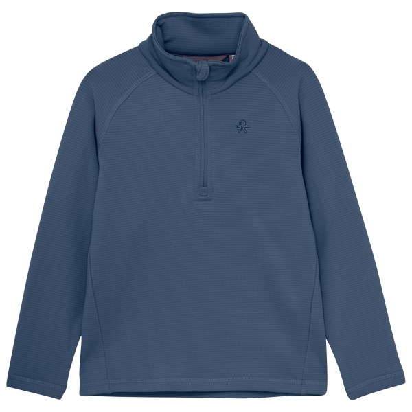 Color Kids - Kid's Fleece Pulli Stretch - Fleecepullover Gr 110 blau von Color Kids