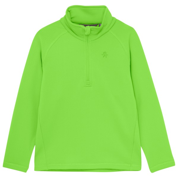 Color Kids - Kid's Fleece Pulli Stretch - Fleecepullover Gr 122 grün von Color Kids