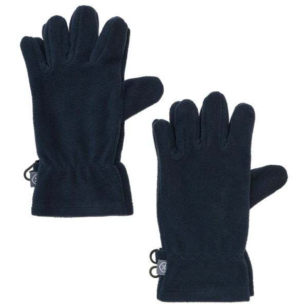 Color Kids - Kid's Gloves Fleece Set - Handschuhe Gr 10-12 Years blau von Color Kids