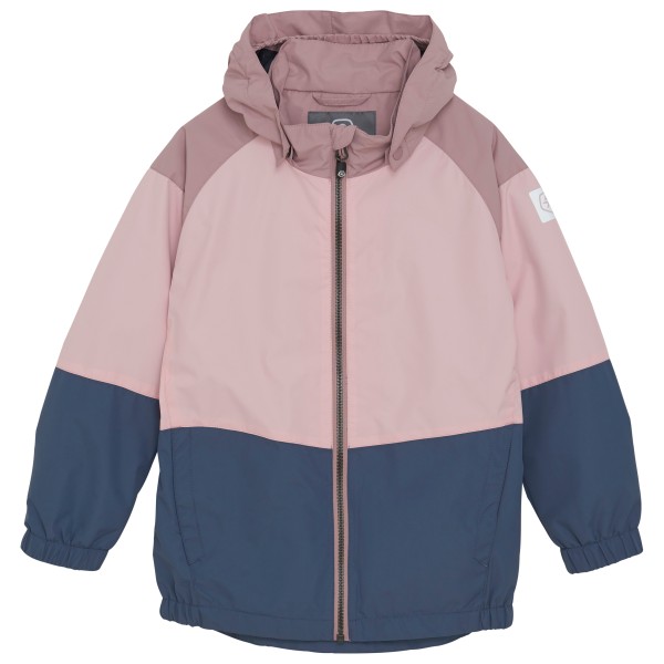 Color Kids - Kid's Jacket Colorblock - Regenjacke Gr 104 rosa/blau von Color Kids