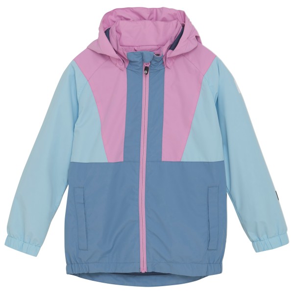 Color Kids - Kid's Jacket Colorblock - Regenjacke Gr 104 blau von Color Kids