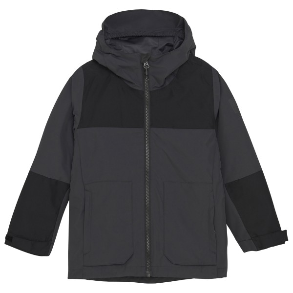 Color Kids - Kid's Jacket Colorblock - Regenjacke Gr 110 grau von Color Kids