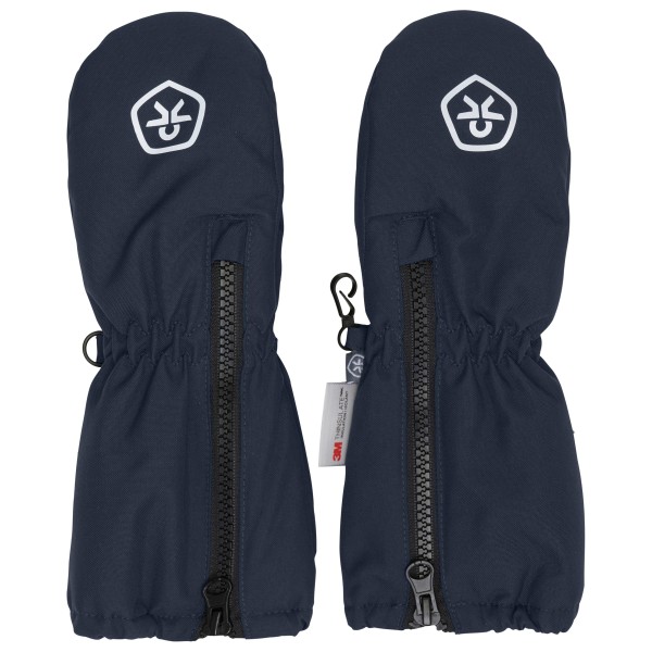 Color Kids - Kid's Mittens Long with Zipper - Handschuhe Gr 0-1 Years blau Color Kids - Kid's Mittens Long with Zipper - Handschuhe Gr 0-1 Years blau von Color Kids