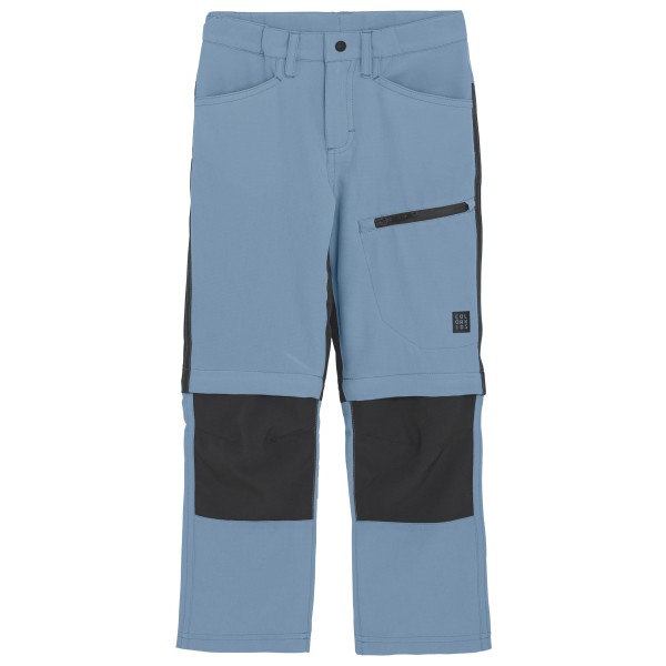 Color Kids - Kid's Pants Stretch with Zip Off - Freizeithose Gr 116 blau von Color Kids