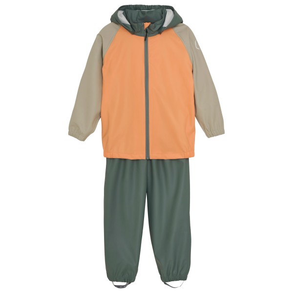 Color Kids - Kid's Rain Set Colorblock 3 Colors - Overall Gr 116 bunt von Color Kids