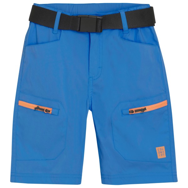 Color Kids - Kid's Shorts Outdoor with Zip Pockets - Shorts Gr 98 blau von Color Kids