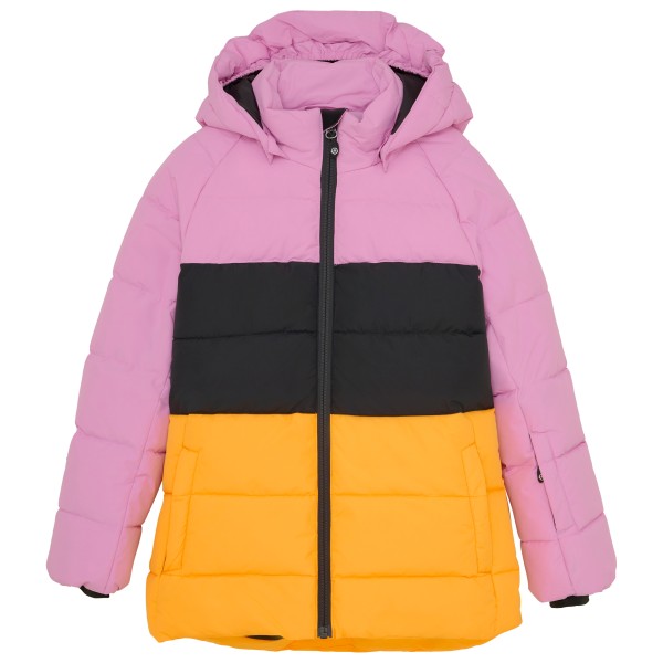 Color Kids - Kid's Ski Jacket Colorblock Quilt - Kunstfaserjacke Gr 116 rosa von Color Kids