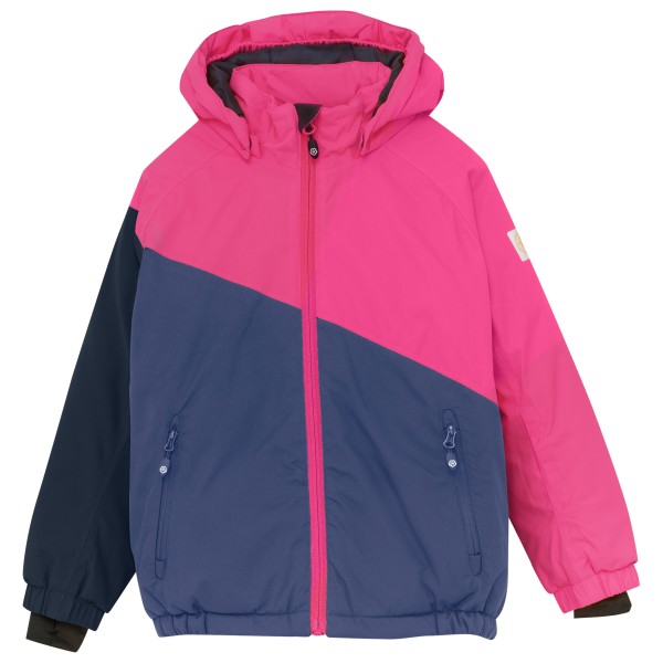 Color Kids - Kid's Ski Jacket Colorblock - Skijacke Gr 104 blau/rosa von Color Kids