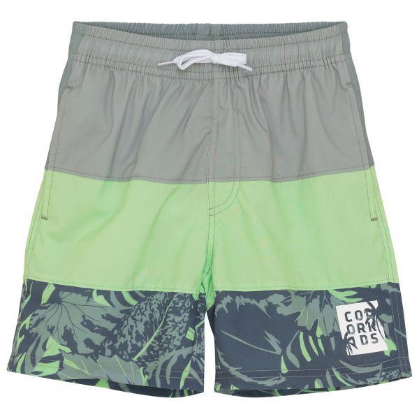 Color Kids - Kid's Swim Long Shorts Colorblock - Boardshorts Gr 104 grau Color Kids - Kid's Swim Long Shorts Colorblock - Boardshorts Gr 104 grau von Color Kids