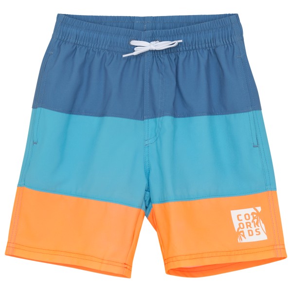 Color Kids - Kid's Swim Long Shorts Colorblock - Boardshorts Gr 134 blau Color Kids - Kid's Swim Long Shorts Colorblock - Boardshorts Gr 134 blau von Color Kids