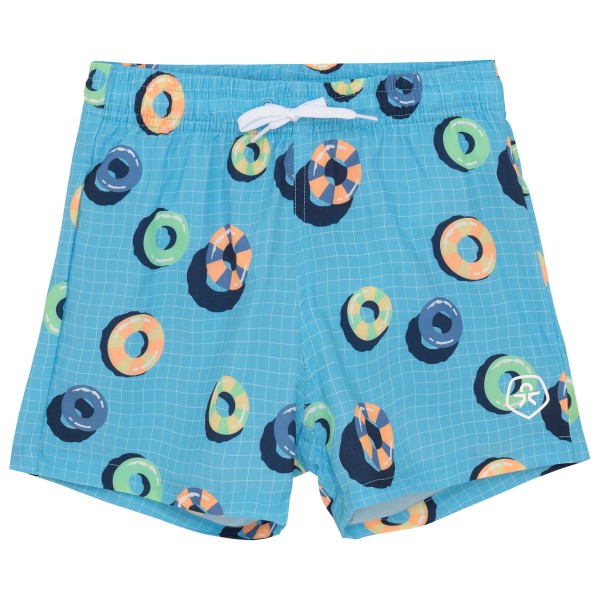 Color Kids - Kid's Swim Shorts AOP - Boardshorts Gr 104 blau von Color Kids