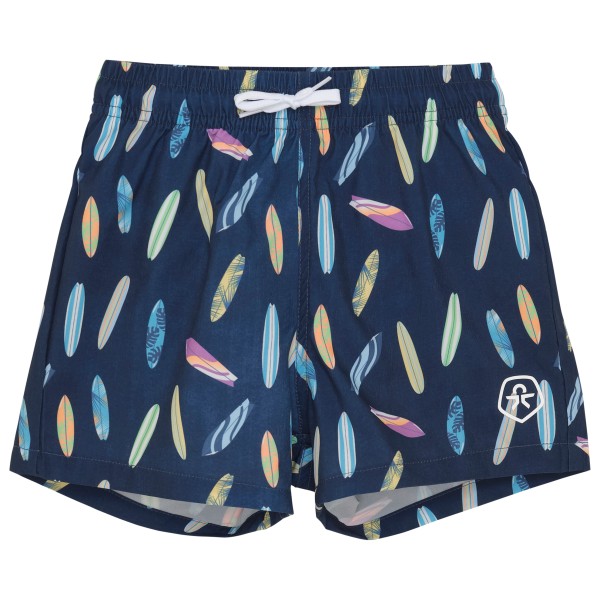 Color Kids - Kid's Swim Shorts AOP - Boardshorts Gr 128 blau von Color Kids