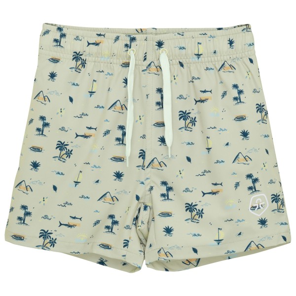 Color Kids - Kid's Swim Shorts AOP - Boardshorts Gr 134 grün von Color Kids