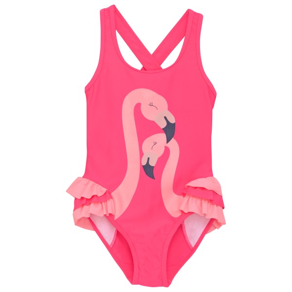 Color Kids - Kid's Swimsuit with Application - Badeanzug Gr 92 rosa von Color Kids