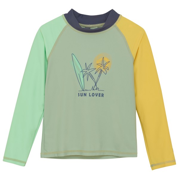 Color Kids - Kid's T-Shirt L/S with Chest Print - Lycra Gr 104 grün Color Kids - Kid's T-Shirt L/S with Chest Print - Lycra Gr 104 grün von Color Kids