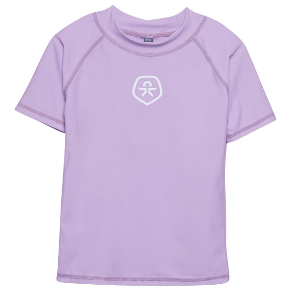 Color Kids - Kid's T-Shirt Solid - Lycra Gr 104 lila von Color Kids