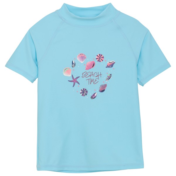 Color Kids - Kid's T-Shirt with Print - Lycra Gr 128 blau von Color Kids