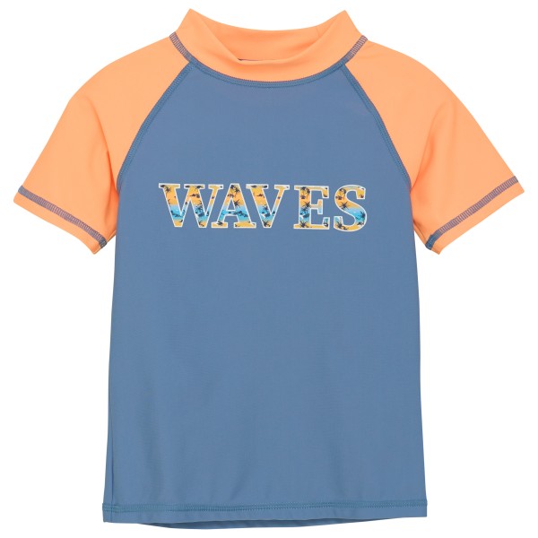 Color Kids - Kid's T-Shirt with Print - Lycra Gr 140 blau von Color Kids