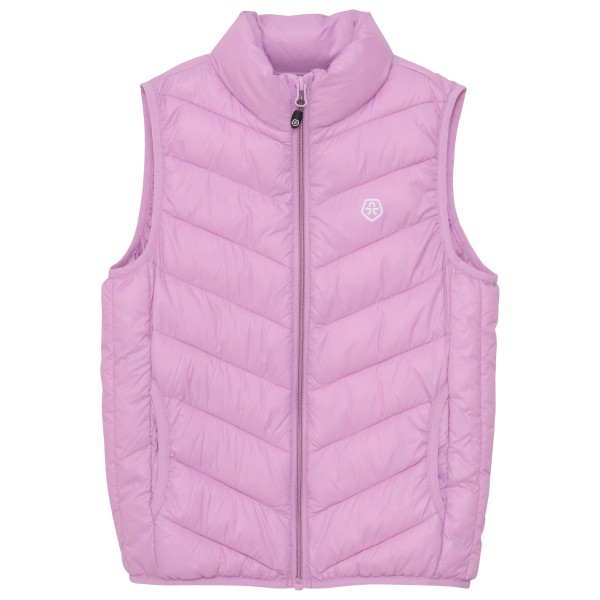 Color Kids - Kid's Waistcoat Quilted - Kunstfasergilet Gr 104 rosa von Color Kids