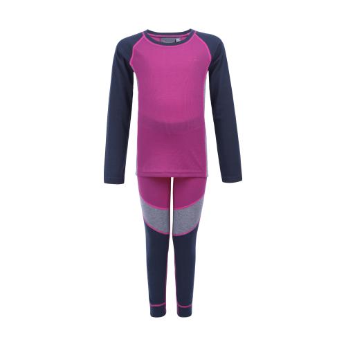 Color Kids Ski underwear Set, colorblock - festival fuchsia (Grösse: 116) von Color Kids