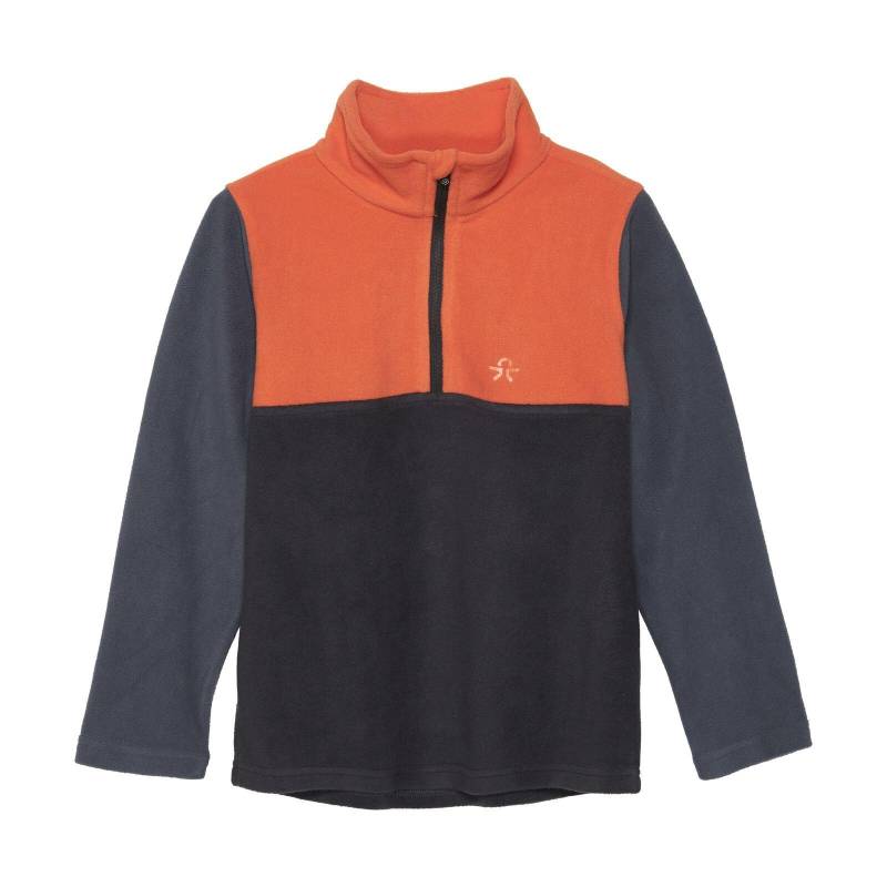 Fleece Pullover Orange Jungen Multicolor 110 von Color Kids