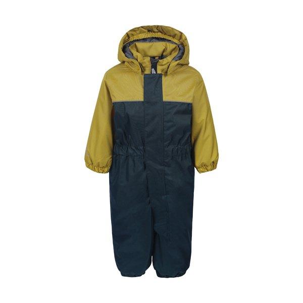 Kleinkinder Schneeoverall Coverall Dried Tobacco Mädchen Multicolor 74 von Color Kids