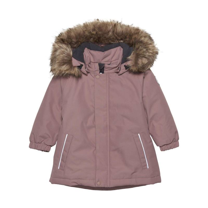 Kleinkinder Winterjacke Fake Fur Burlwood Mädchen Rosa 86 von Color Kids