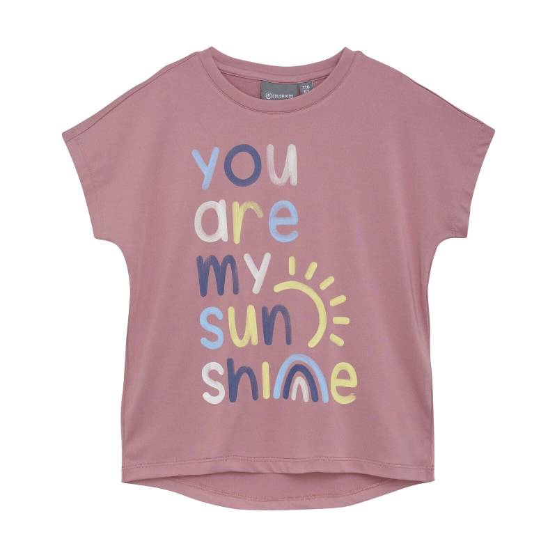 Sport T-shirt Foxglove Mädchen Rosa 116 von Color Kids