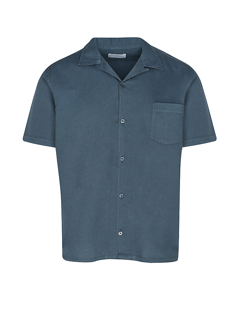 COLORFUL STANDARD Hemd Regular Fit  blau | L von Colorful Standard