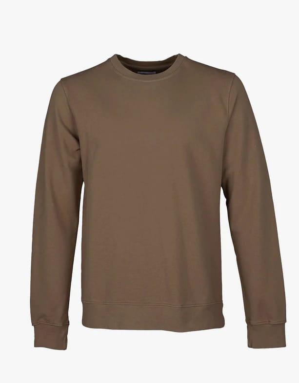 Cs1005 Classic Organic Crew-s Herren Taupe S von Colorful Standard