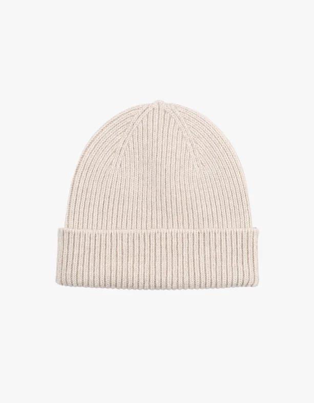 Cs5081 Merino Wool Beanie-0 Damen Beige ONE SIZE