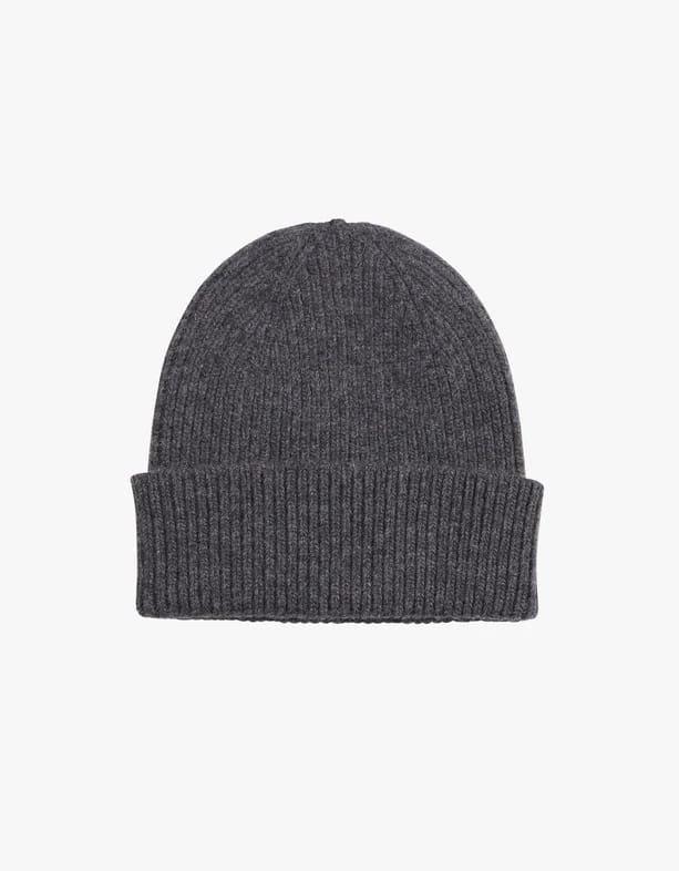 Cs5081 Merino Wool Beanie-0 Damen Grau ONE SIZE