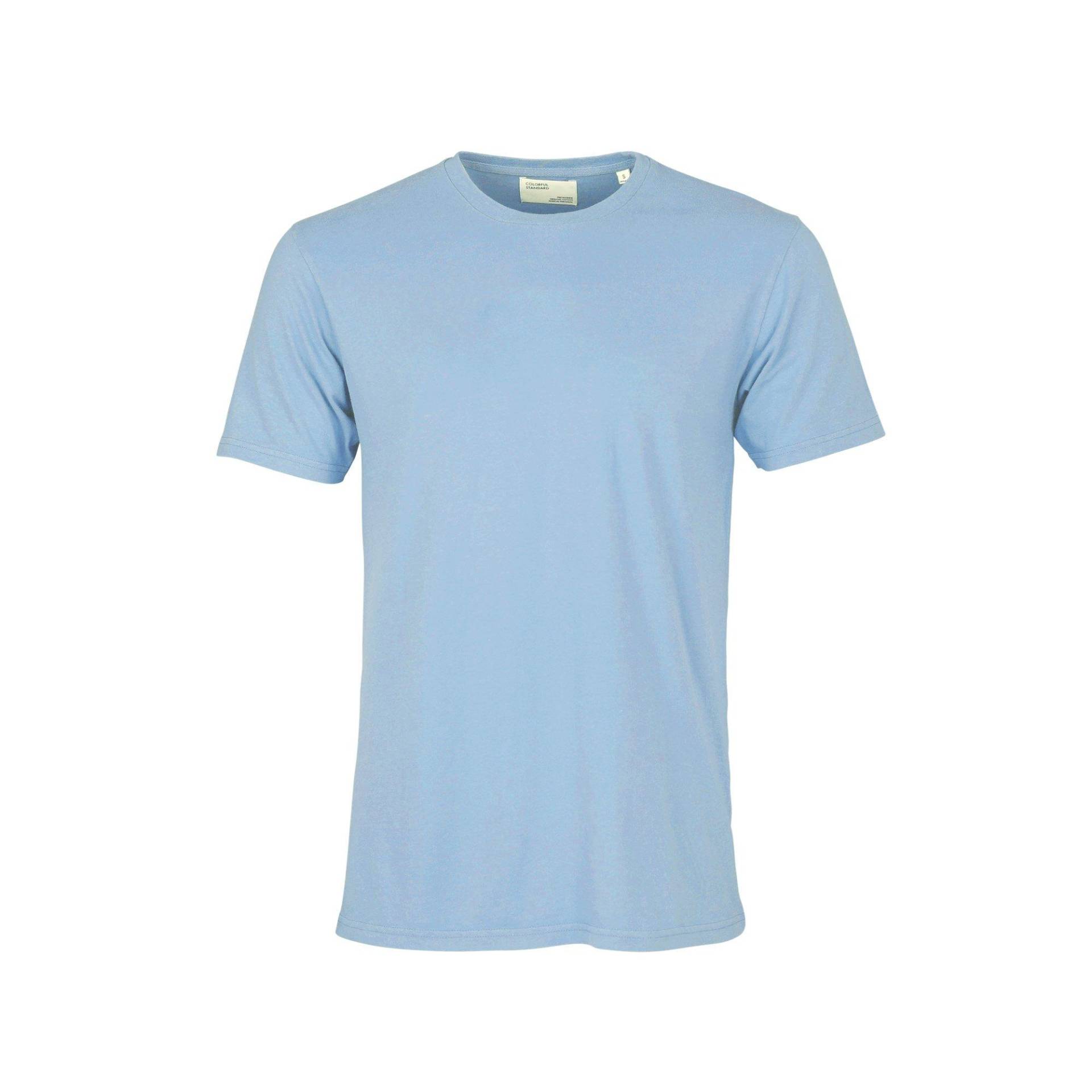 Colorful Standard - T-Shirt Classic Organic, für Herren, Himmelblau, Größe L von Colorful Standard