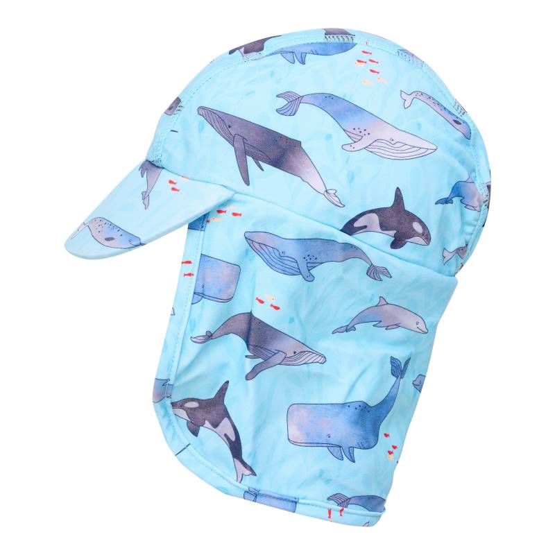 Schirmmütze mit Nacken- und UV-Schutz Meerestiere von Colorkids